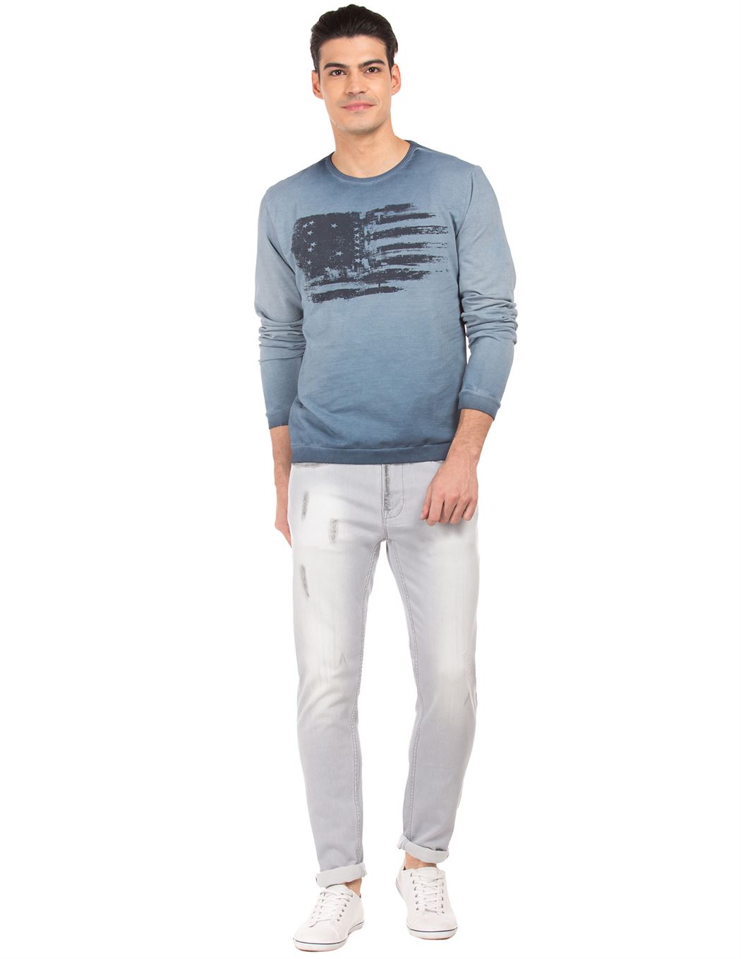 Ed Hardy Men Casual Wear Solid  Jeans